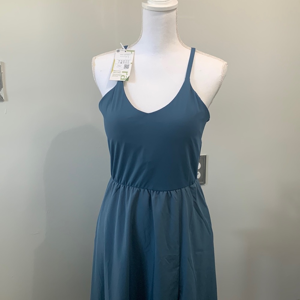 Halara MIDI Dress with Front Slit